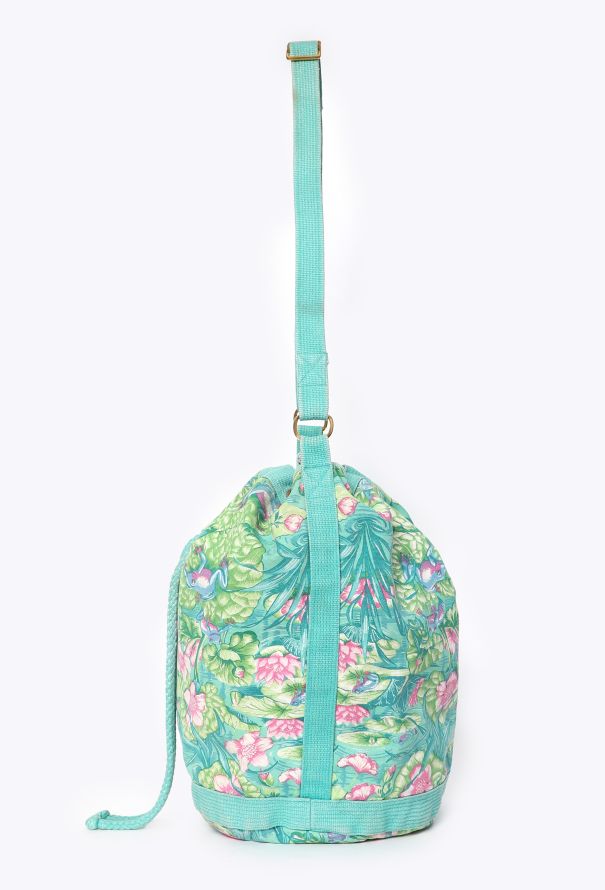 Hermès Vintage Toile Officier Bucket Bag - 5