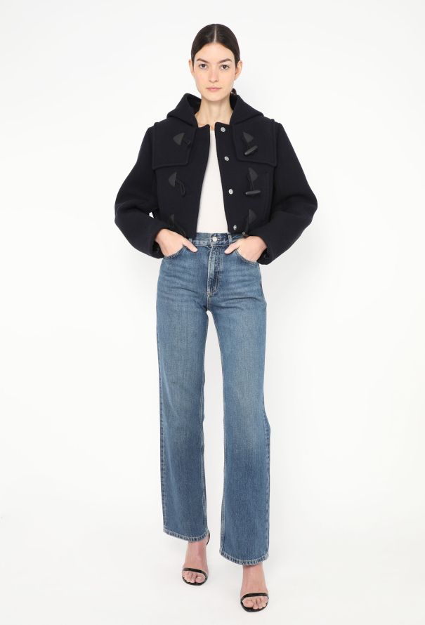 Prada F/W 2023 Cropped Toggle Jacket - 4