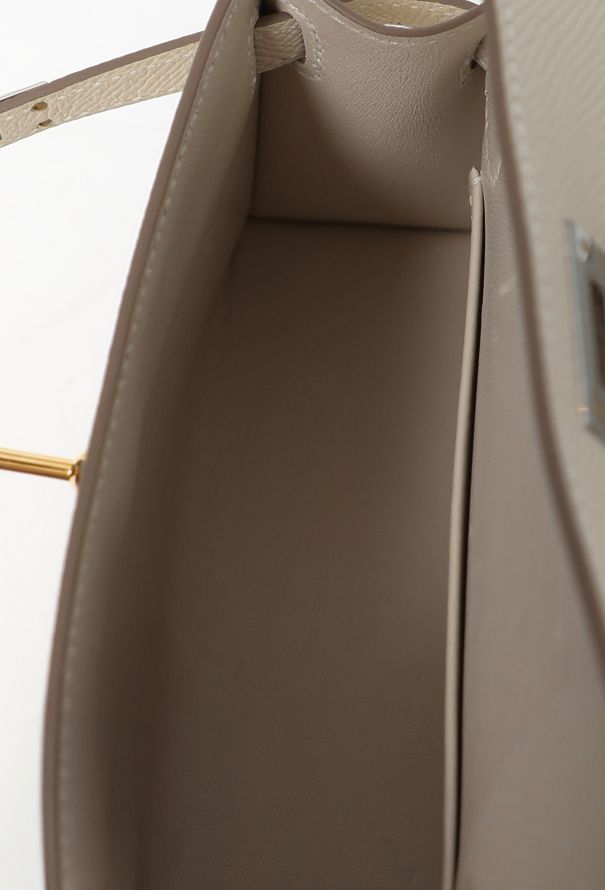 Hermès Craie Epsom Mini Kelly II Sellier Electrum - 16