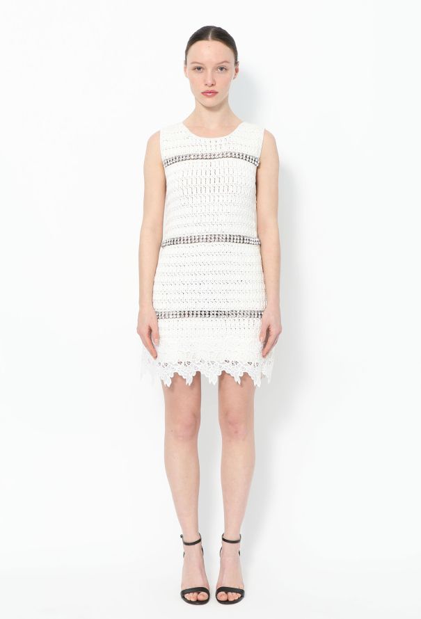 Dolce & Gabbana S/S 2011 Strass Crochet Dress - 3