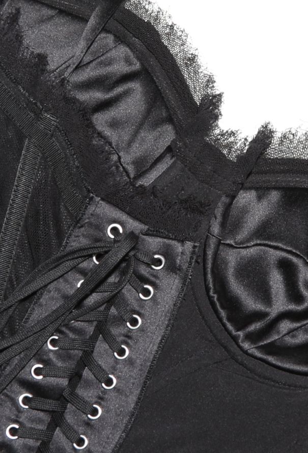 Dolce & Gabbana Late '90s Lace-up Bustier Dress - 6