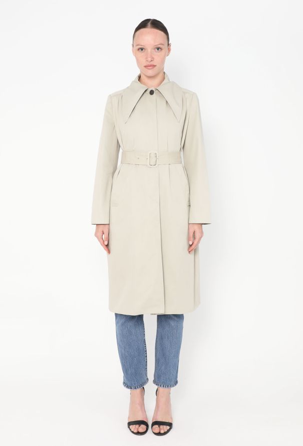 Balenciaga S/S 2017 Belted Trench Coat - 1