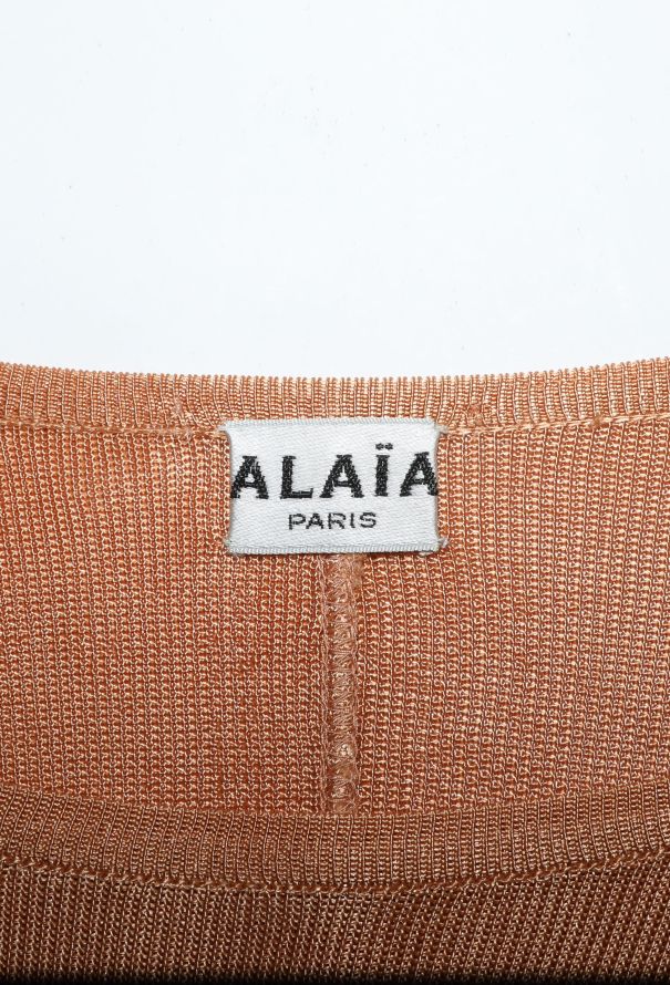 Alaïa 1985 Jersey Stirrup Ensemble - 9