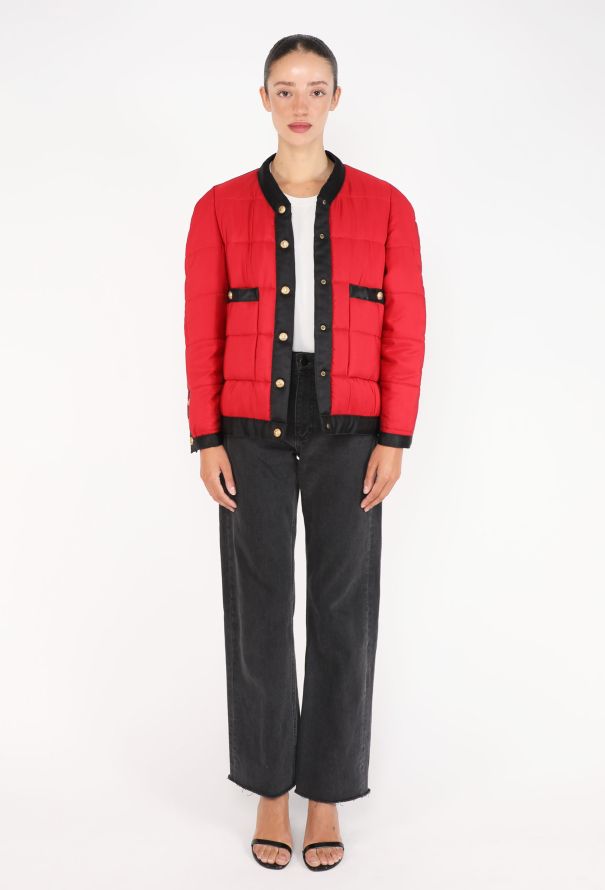 Chanel Quilted Puffer Jacket, F/W 1990 - 3