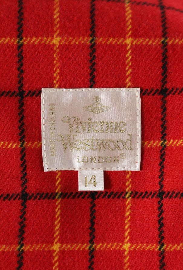 Vivienne Westwood 'Vive La Cocotte' Plaid Corset, F/W 1995 - 7