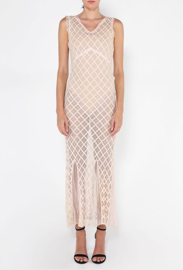 Lattice Slip Dress Ensemble, 1930s - 4