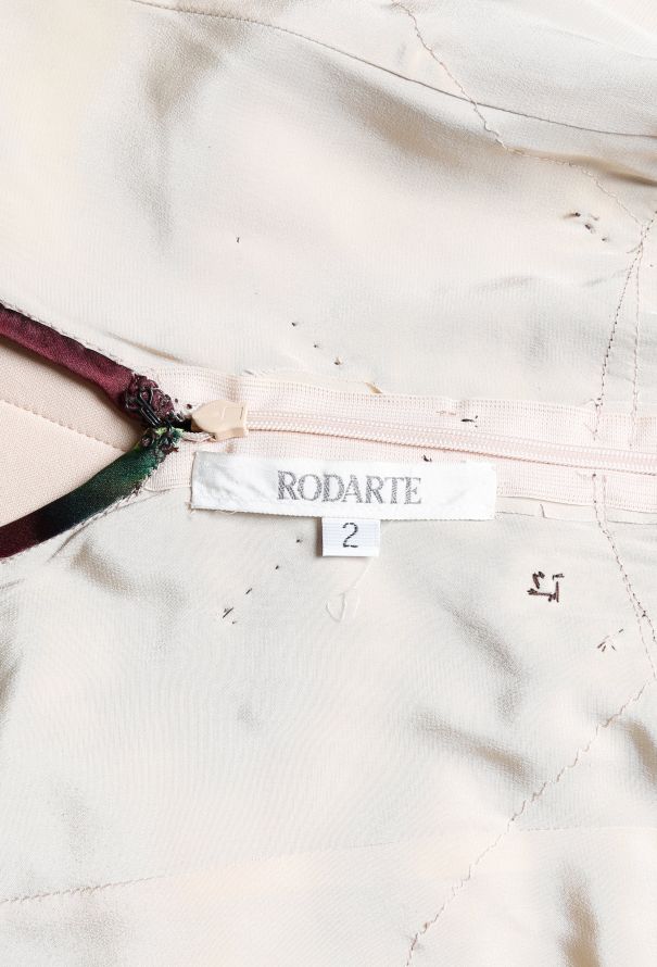 Rodarte F/W 2013 Silk Tie-Dye Dress - 5
