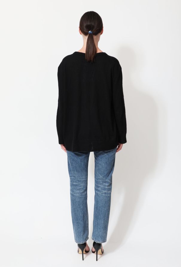 The Row Classic Cashmere & Silk Jumper - 3