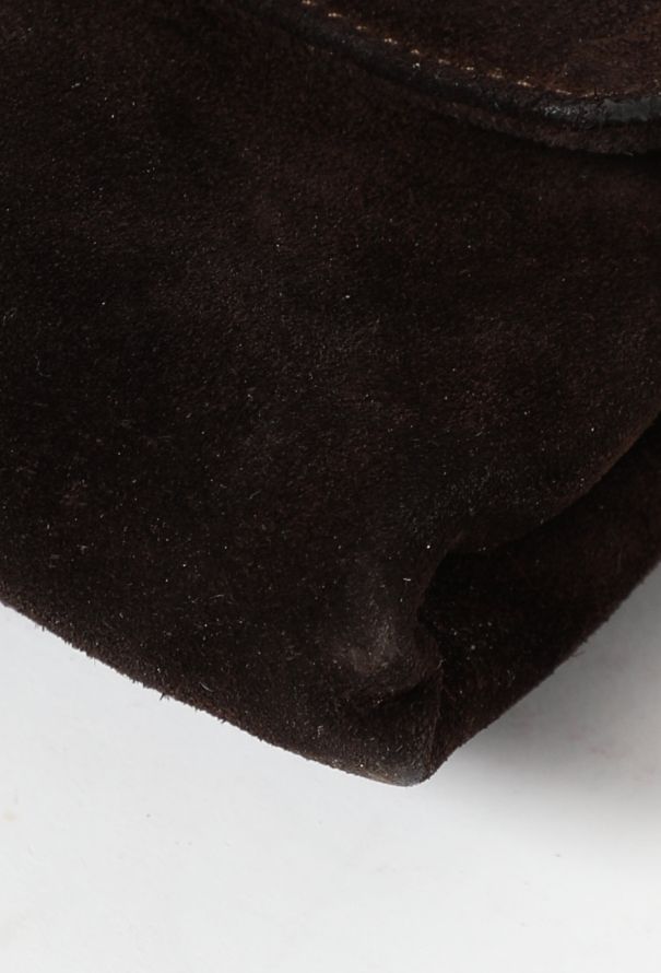 Chloé Early 2000s Suede Clutch - 7