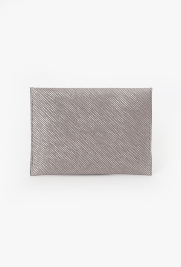 Louis Vuitton Matte Grey Epi Envelope Pouch - 3