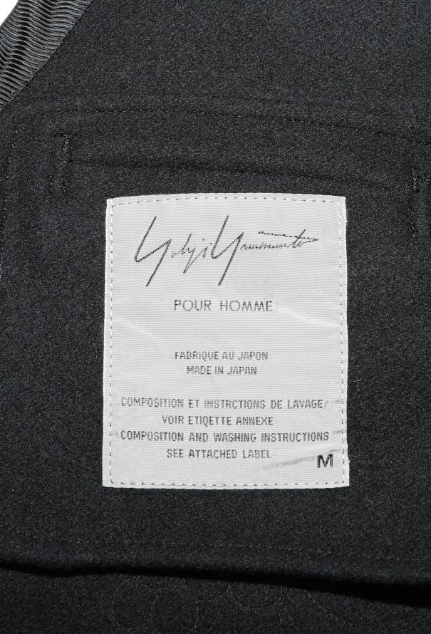 Yohji Yamamoto 1993 Embroidered Felted Vest - 6