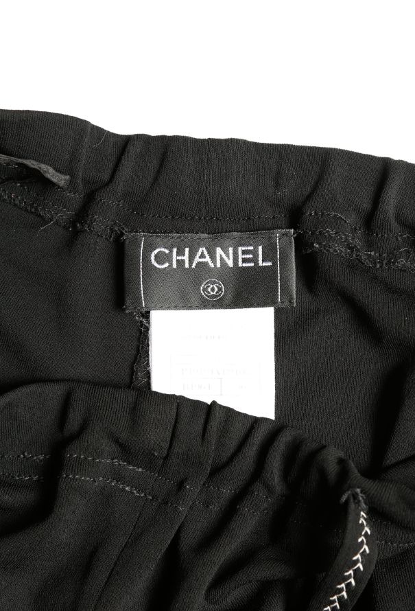 Chanel Tiered Jersey Palazzo Pants - 4