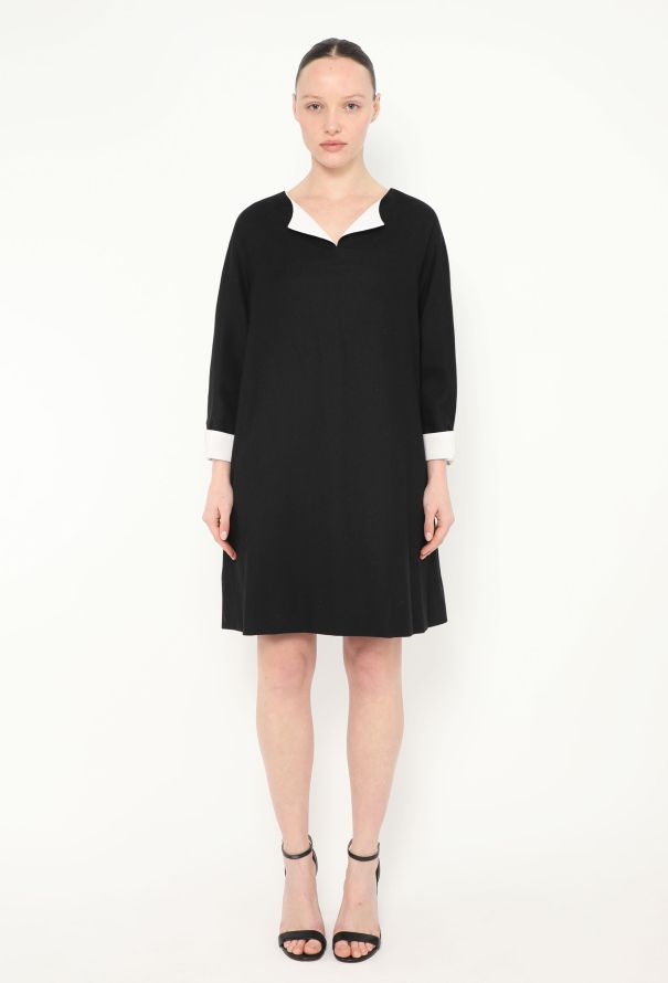 Balenciaga Edition Bicolor Mod Shift Dress - 3
