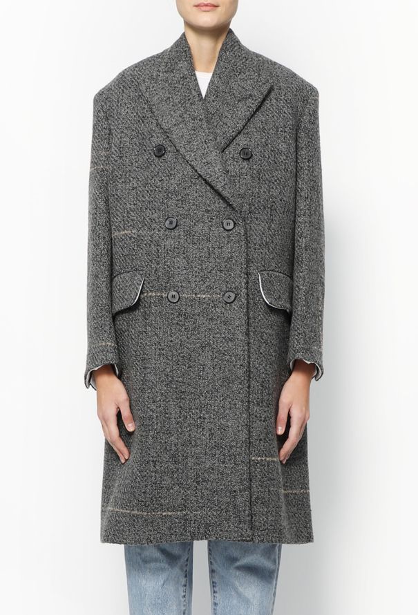 Calvin Klein F/W 2018 Oversized Wool Coat - 4