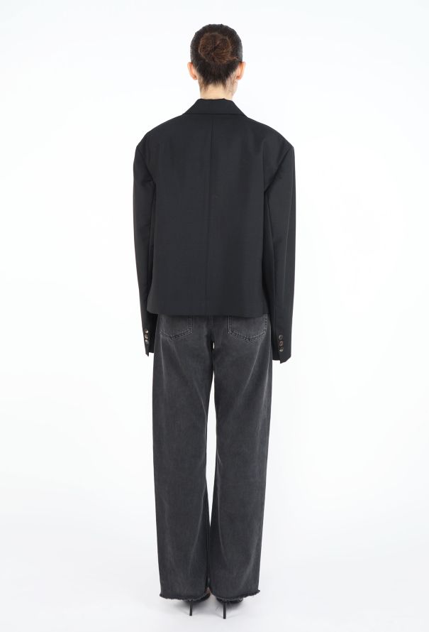 Acne Studios Wrap Blazer - 4