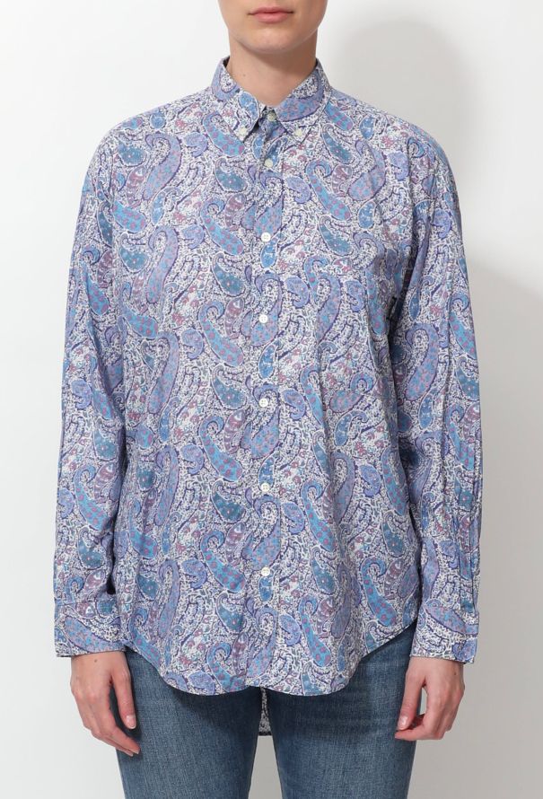 Exquisite Vintage Vintage Cacharel Liberty Paisley Shirt - 2