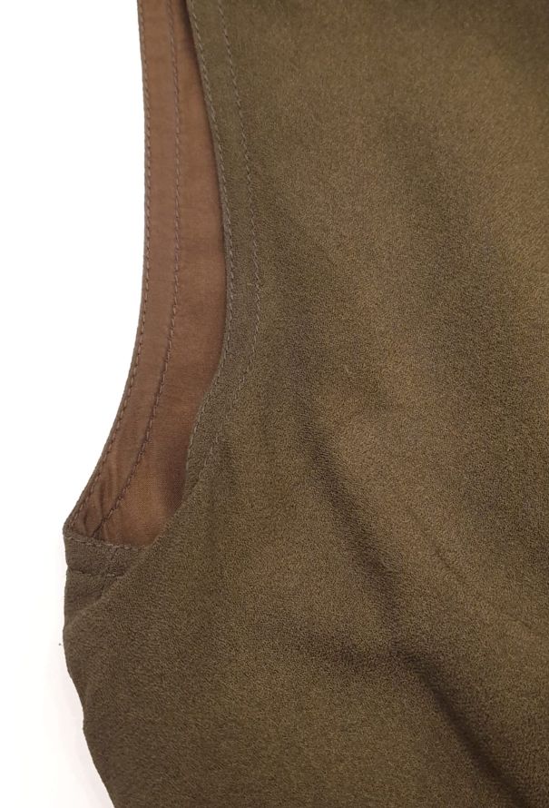Céline Flared V-neck Midi Dress - 7
