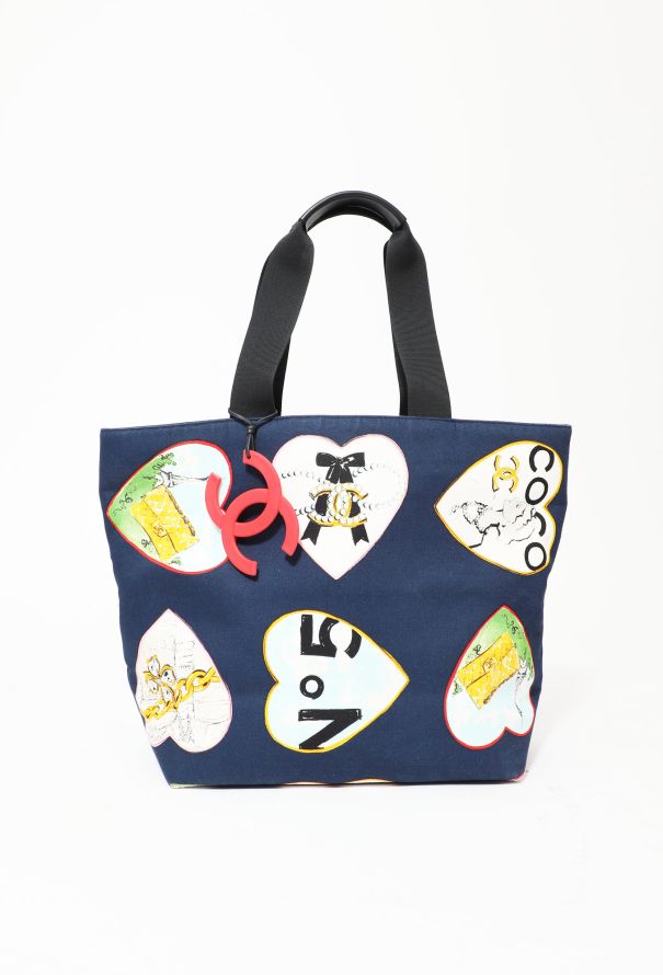 Chanel Coco Hearts Tote Bag - 2