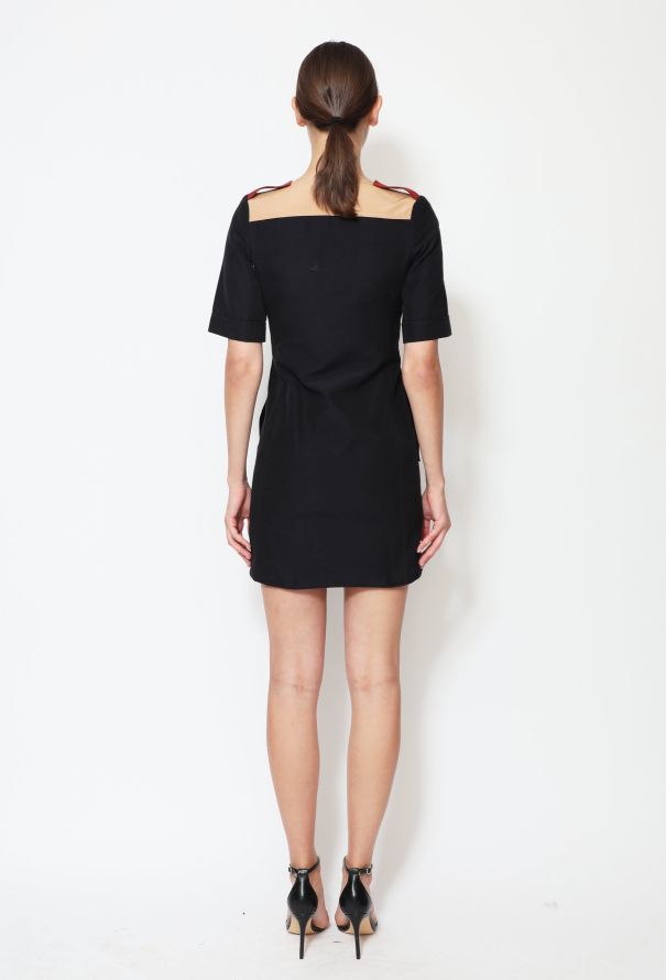 Céline 2010 Cotton Épaulette Dress - 4
