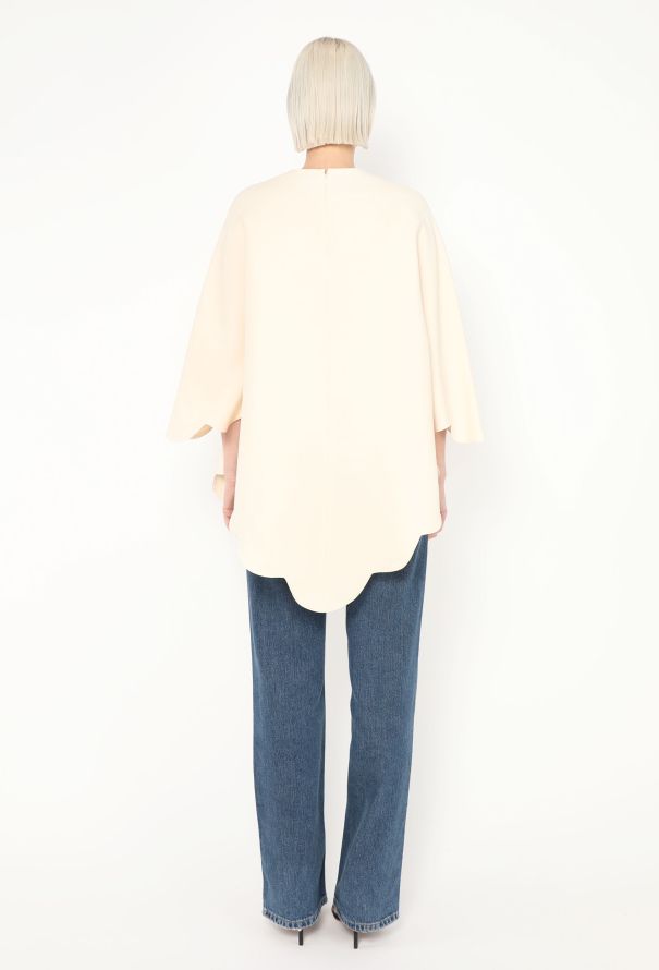 Valentino Resort 2015 Scalloped Silk Tunic - 5