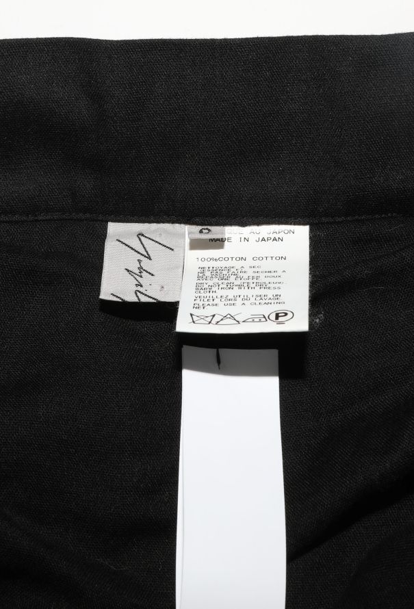 Yohji Yamamoto Distressed Fringe Skirt - 5