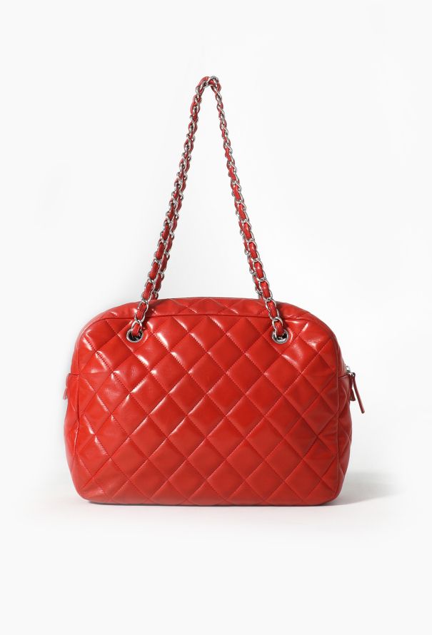 Chanel Red Jumbo Camera Bag - 3