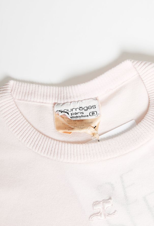 Courrèges Vintage Jersey Emblem T-Shirt - 4