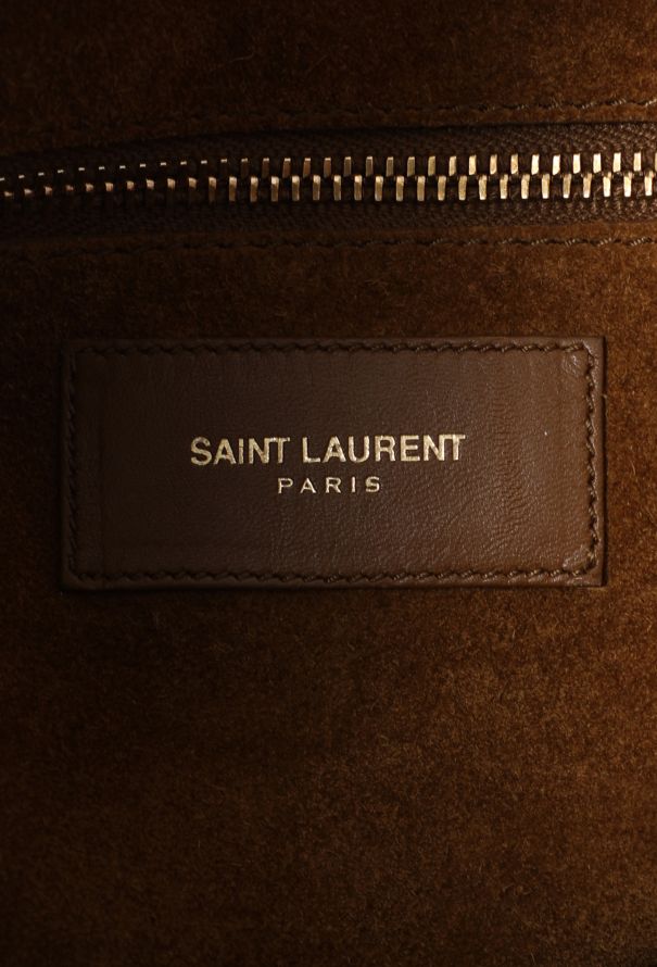 Saint Laurent Classic Tan Duffle 6 Bag - 16