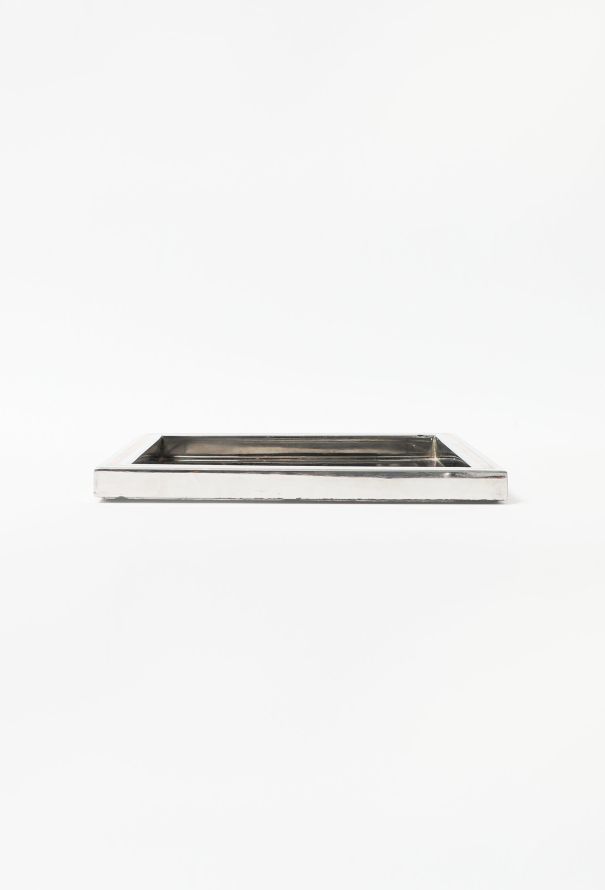 Vintage Objects & Decor Willy Rizzo '70s Steel Tray - 6