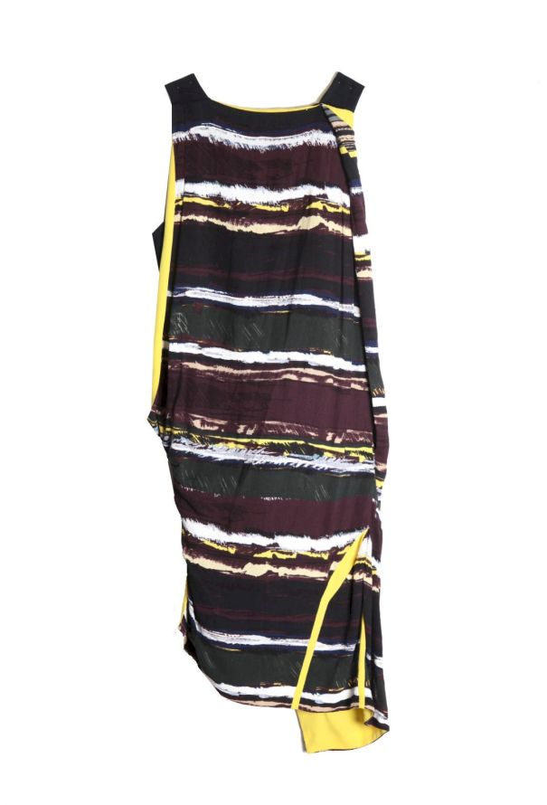 Balenciaga Abstract Print Dress - 8
