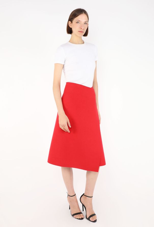 Céline Felted Wrap Skirt, Pre-Fall 2017 - 5