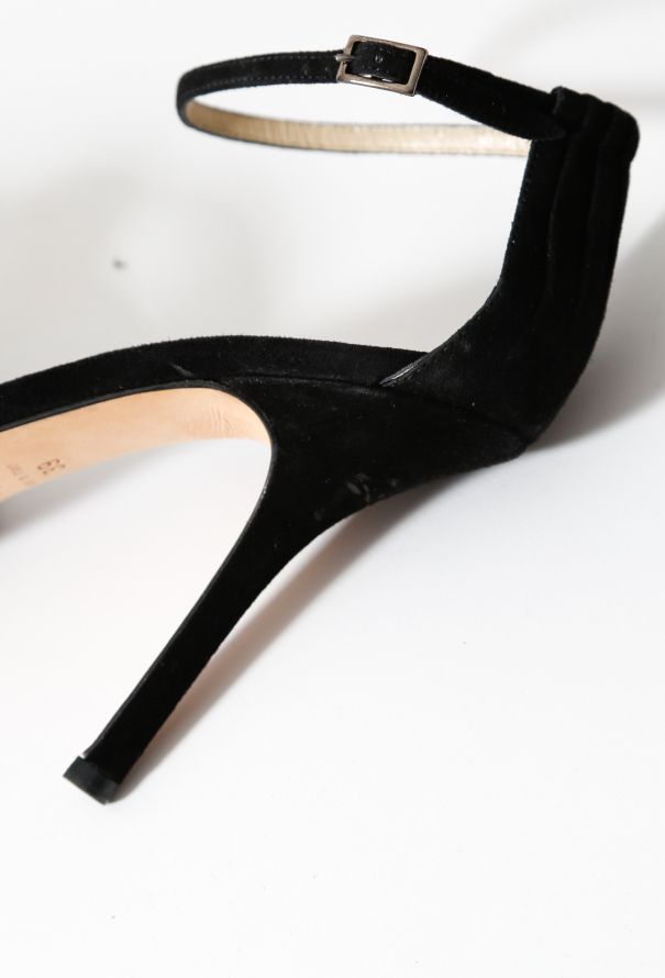 Modern Designers Jimmy Choo Suede Strappy Sandals - 10