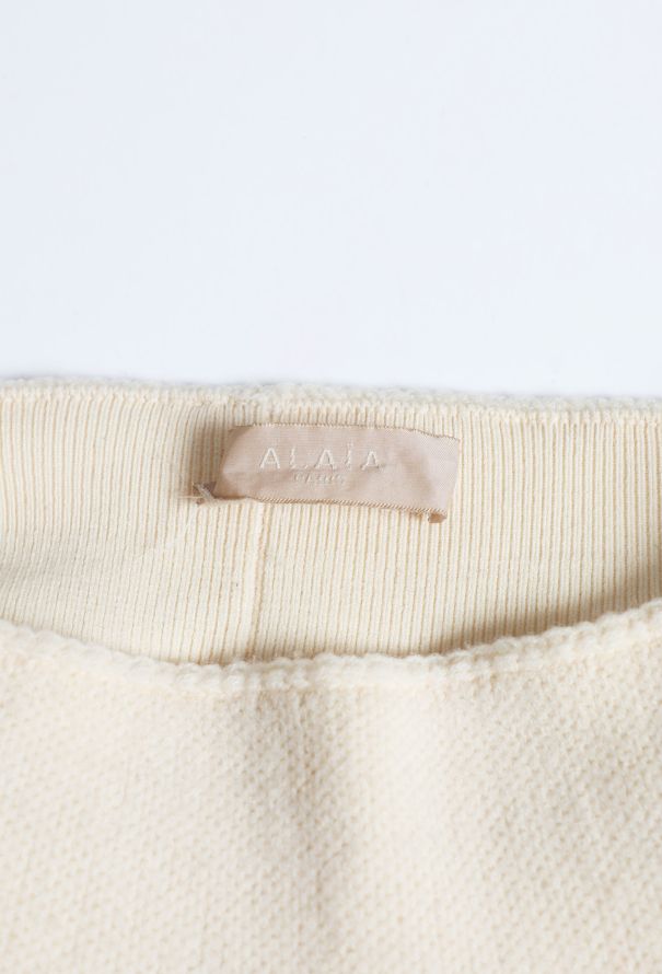 Alaïa Flared Knit Skirt - 6