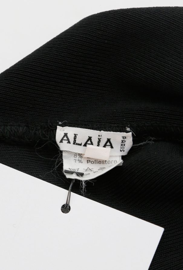 Alaïa '90s Ribbed Maxi Dress - 4