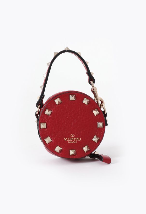 Valentino Rockstud M Round Mini Pouch - 3