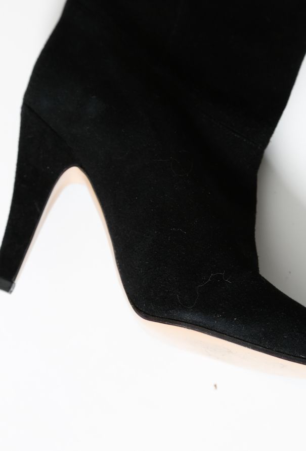 Chloé F/W 2009 Ruffled Over-Knee Boots - 12