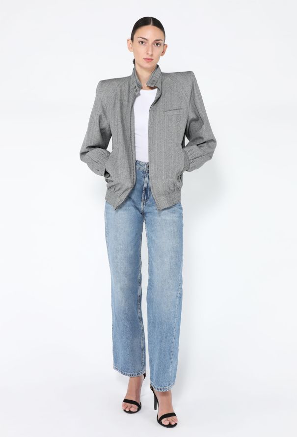 Phoebe Philo 2025 Collection B Lightweight High Neck Jacket - 1