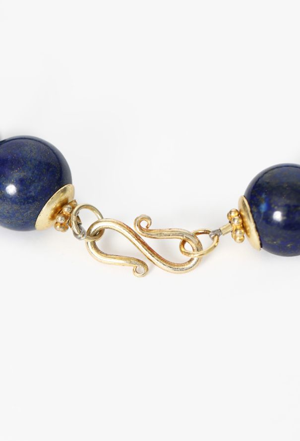 Vintage Fine Jewelry Lapis Lazuli Vienna Necklace - 4