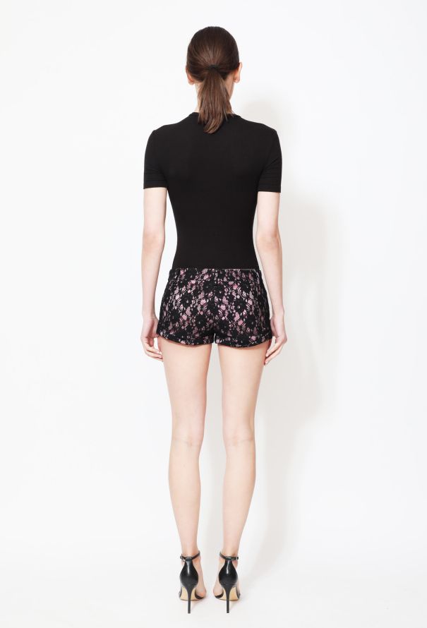 Alexander McQueen F/W 1996 'Dante' Lace Mini Shorts - 4