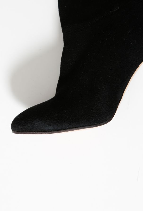 Chloé F/W 2009 Ruffled Over-Knee Boots - 11