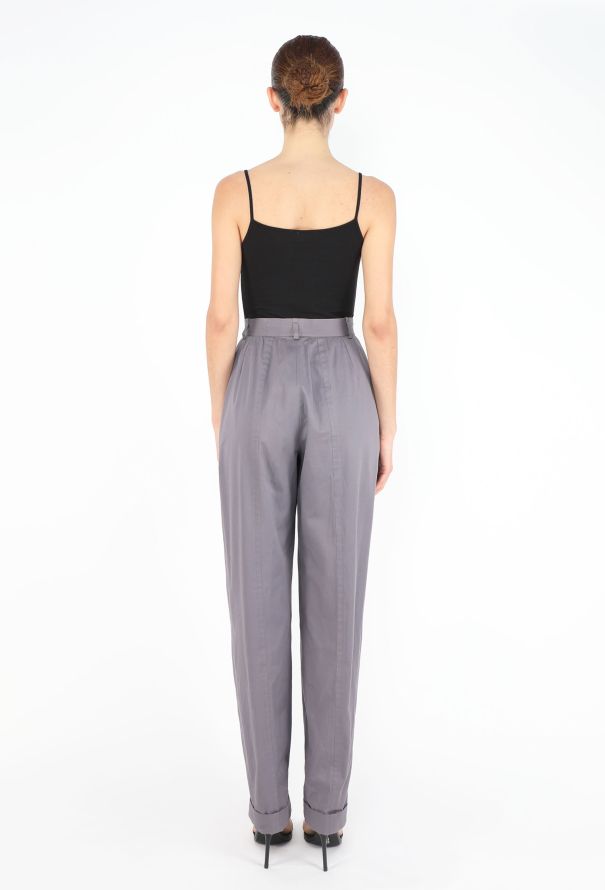 Saint Laurent Vintage High-Waisted Trousers - 4
