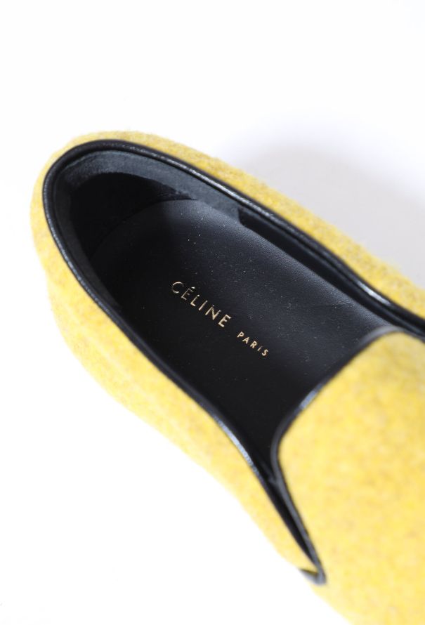 Céline 2014 Felt Slip-On Sneakers - 6