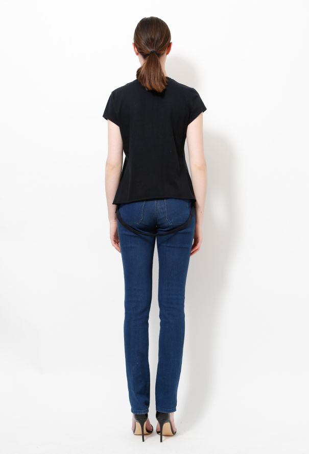Helmut Lang 2003 Iconic Cut-out Hem Tee - 2
