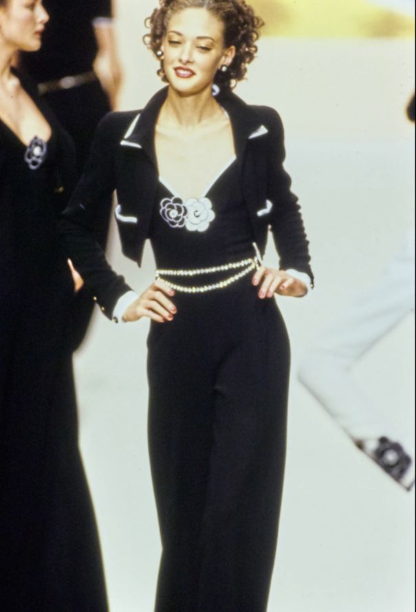 Chanel Bicolor Halter Jumpsuit, S/S 1995 - 2