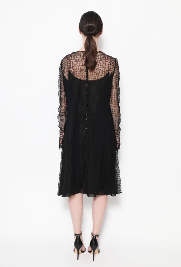 Chanel Silk Lace Tunic Dress - 3