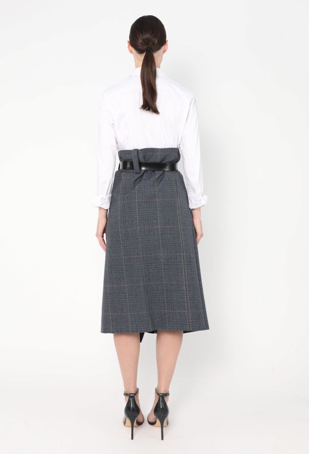 Balenciaga F/W 2017 Asymmetrical Folded Skirt - 6