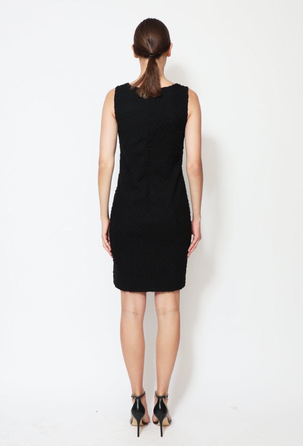 Chanel Textured Zig Zag Dress - 3