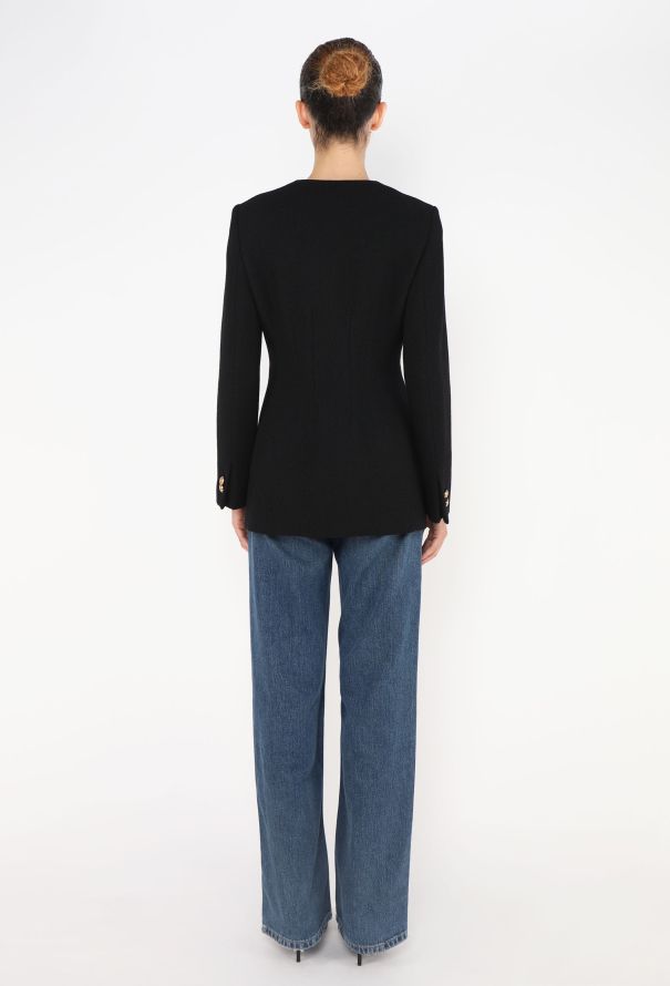 Gucci 2022 Tailored Tweed Jacket - 5