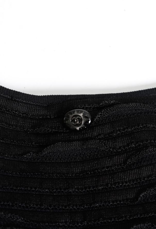 Chanel Knit Fitted Midi Dress - 5
