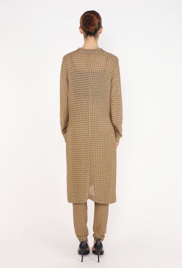Missoni Chevron Lamé Tunic Ensemble - 6